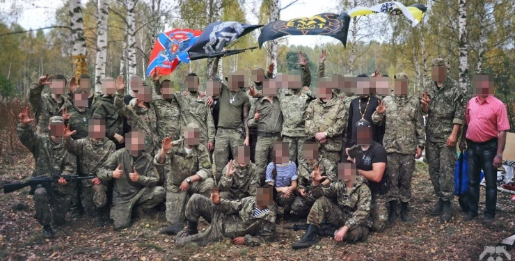 Photo of mercenaries of DShRG Rusich